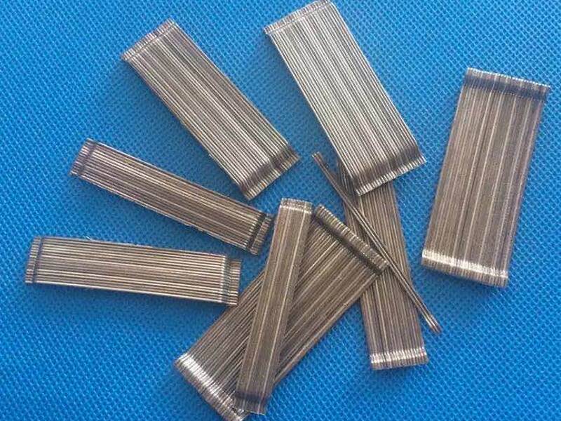 SDS-05035 0.50mm Diameter 35mm Length Glued Steel Fiber Reinforcement