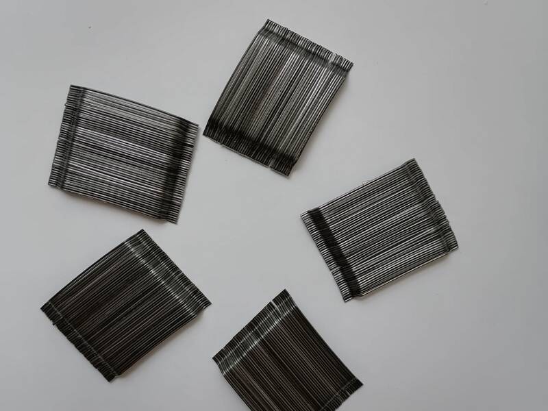 SDS-05530 0.55mm Diameter 30mm Length Glued Steel Fiber Rate Per Kg