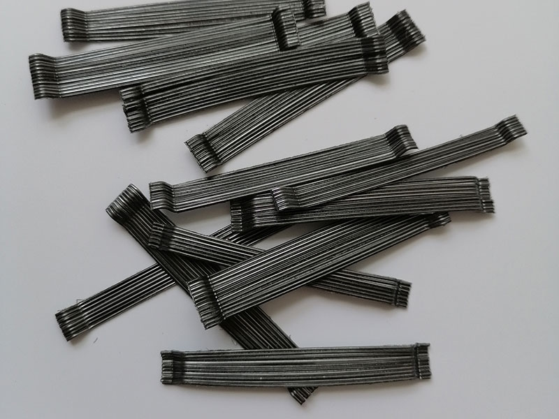 SDS-09060 0.90mm Diameter 60mm Length Glued Steel Fiber